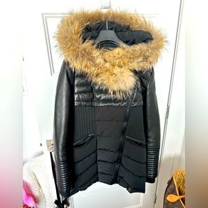 Rudsak black winter coat 
Non smoking home